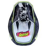 Alpinestars - SM7 Blaster Black/Grey/White/Yellow Helmet