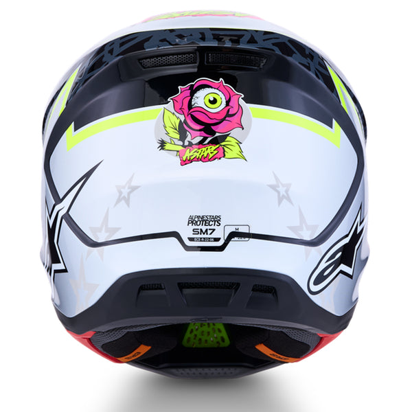 Alpinestars - SM7 Blaster Black/Grey/White/Yellow Helmet