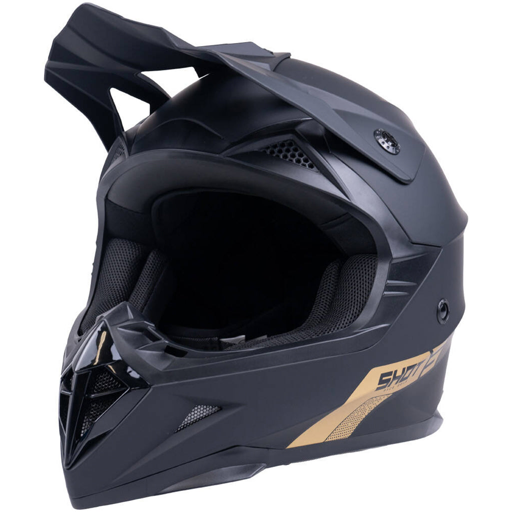 Shot - 2026 Pulse Element Matt Gold Helmet