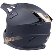 Shot - 2025 Pulse Element Black/Gold Helmet