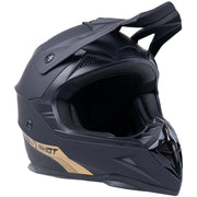 Shot - 2025 Pulse Element Black/Gold Helmet