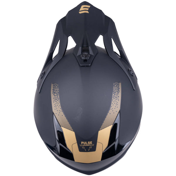 Shot - 2026 Pulse Element Matt Gold Helmet