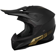 Shot - 2025 Pulse Element Black/Gold Helmet