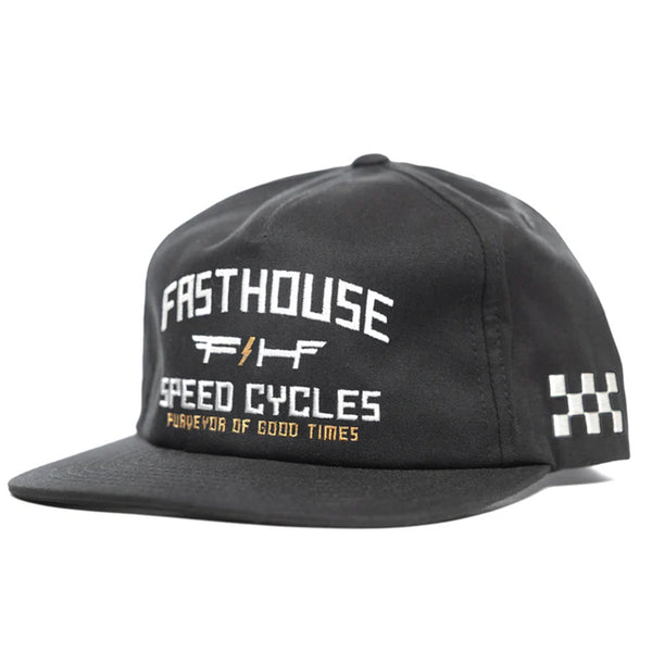 Fasthouse - Elevate Oversized Black Hat