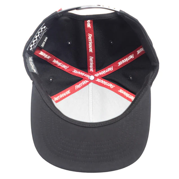 Fasthouse - Elevate Oversized Black Hat