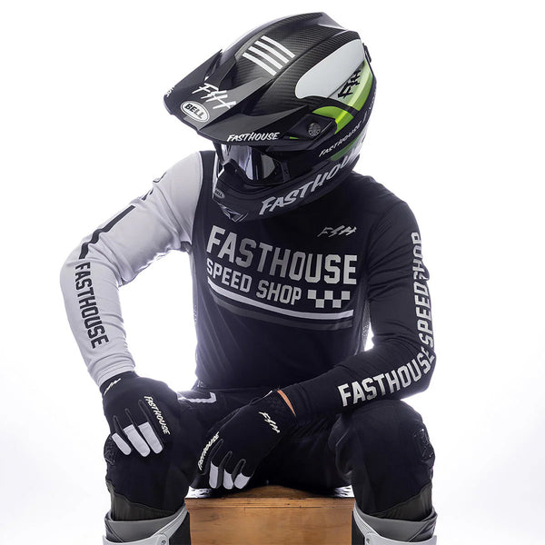 Fasthouse - 2026 Grindhouse Hudson Black/White MX Combo