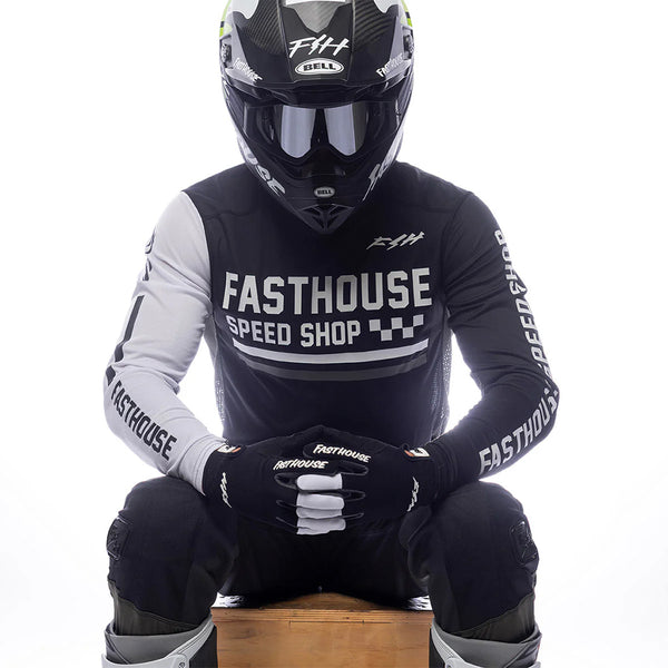 Fasthouse - 2026 Grindhouse Hudson Black/White MX Combo
