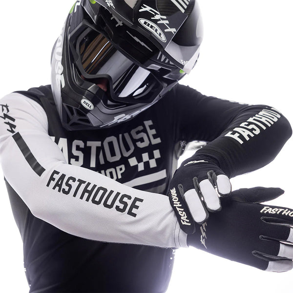 Fasthouse - 2026 Grindhouse Hudson Black/White MX Combo