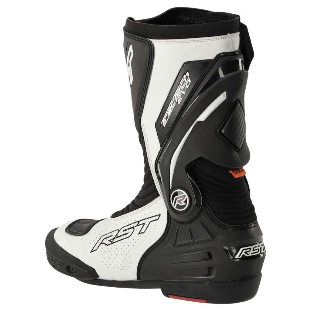 RST - Tractech Evo D30 White/Black Boots