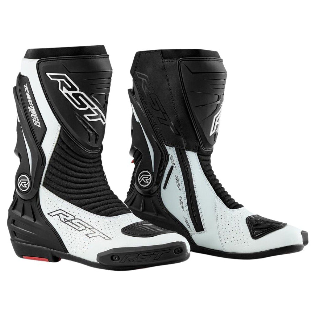 RST - Tractech Evo D30 White/Black Boots