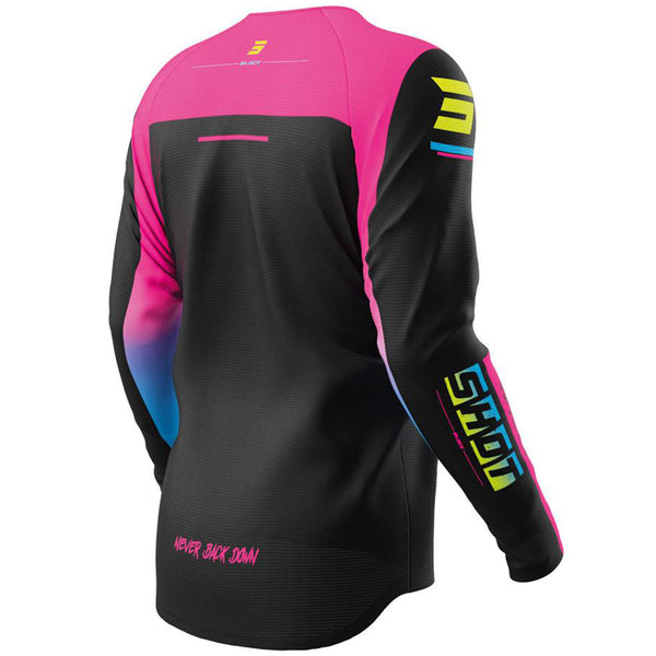 Shot - 2026 Kids Draw Block Pink Jersey