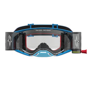 Alpinestars - Supertech Firma Blue/Silver Roll Off Goggle