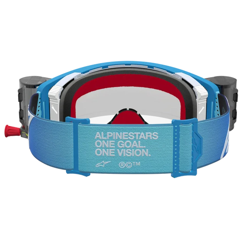 Alpinestars - Supertech Firma Blue/Silver Roll Off Goggle