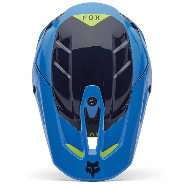 Fox - Youth V3 Impression True Blue Helmet