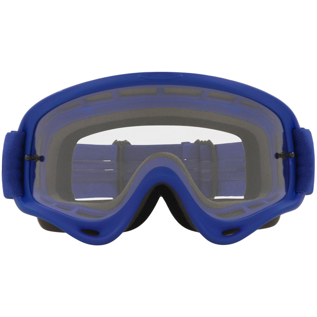 Oakley - O-Frame Moto Blue Clear Lens Goggles