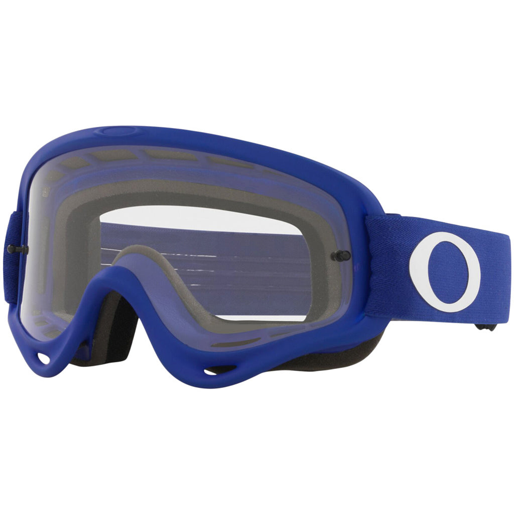 Oakley - O-Frame Moto Blue Clear Lens Goggles