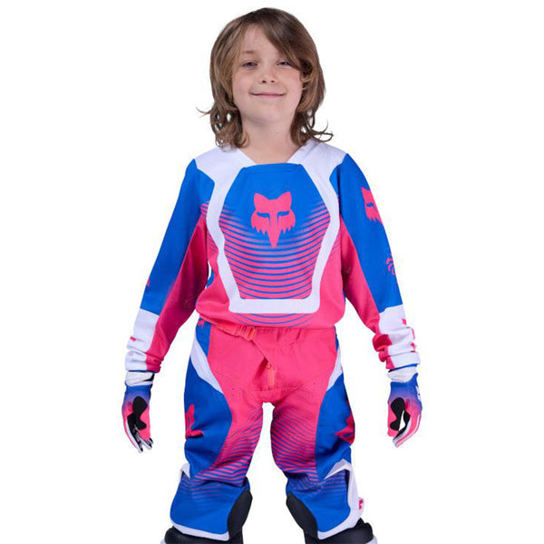 Fox - 2026 Youth 180 Collect Blue/Pink Jersey