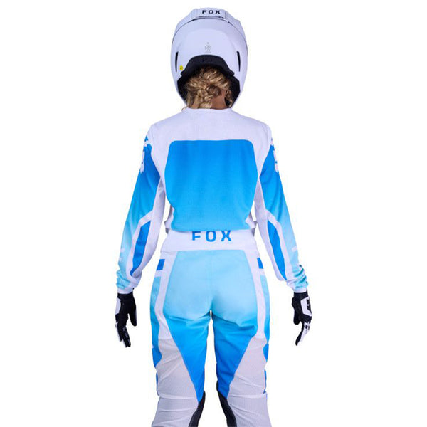 Fox - 2026 Womens 180 Shield White/Blue Jersey
