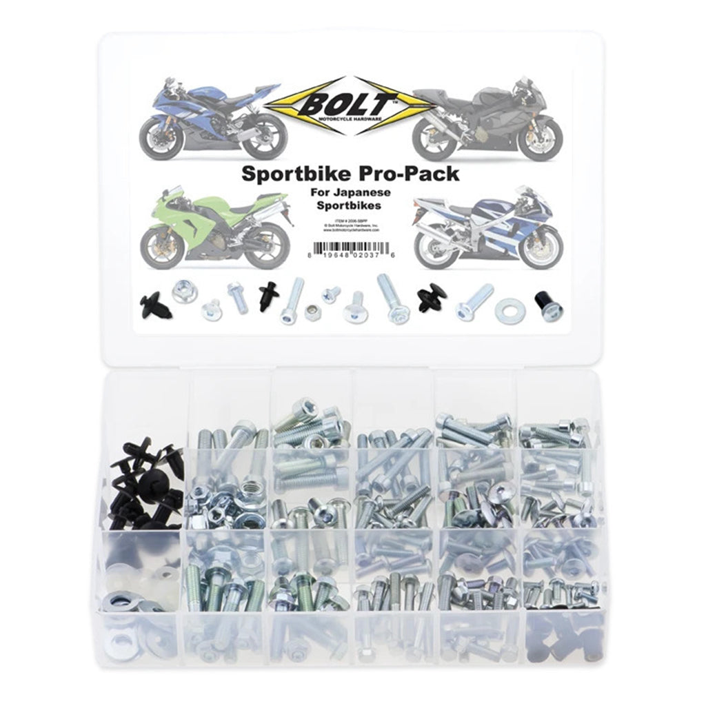 Bolt Hardware - Sportbike Pro Bolt Pack