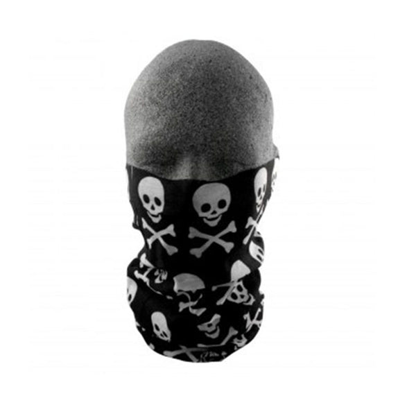 Zan Headgear - Motley Neck Tube All-Weather Crossbones