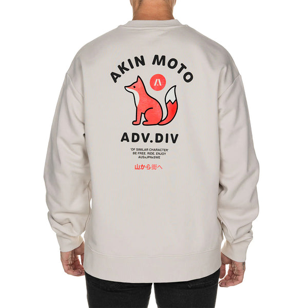 Akin Moto - ADV Bone White Sweater