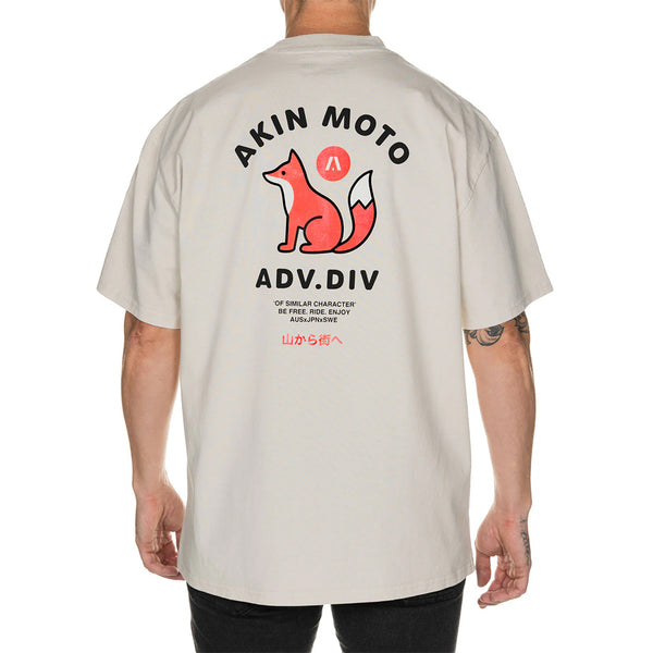 Akin Moto - ADV Bone White Tee