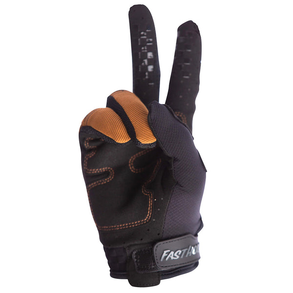 Fasthouse - Off Road Bronx Black/Camel Glove