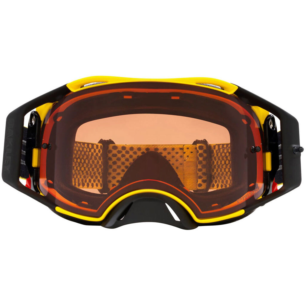 Oakley - Airbrake Moto B1B Yellow/Black Prizm Bronze Lens Goggles