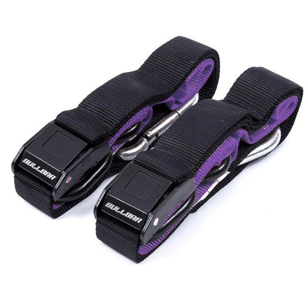 Bull Bar - Purple Tie Down Set
