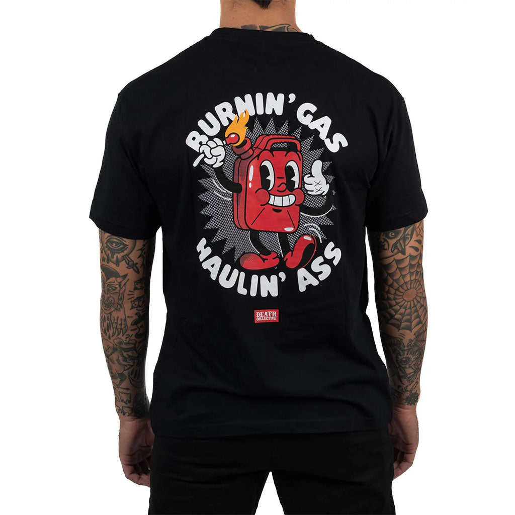 Death Collective - Burnin' Gas Tee