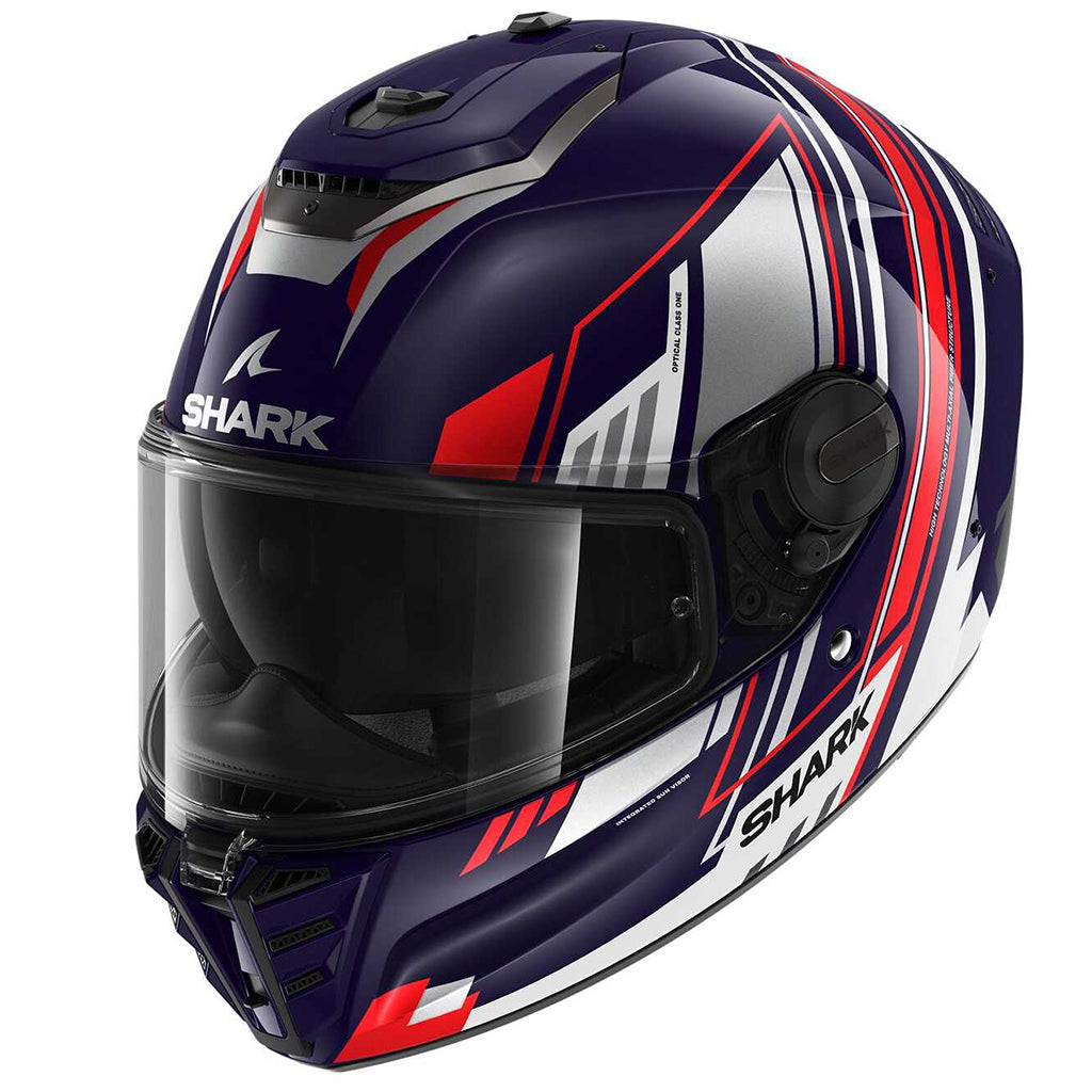 Shark - Spartan RS Byhron Blue/White/Chrome Helmet