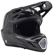 Fox - 2025 V3 RS Black Carbon Solid Helmet