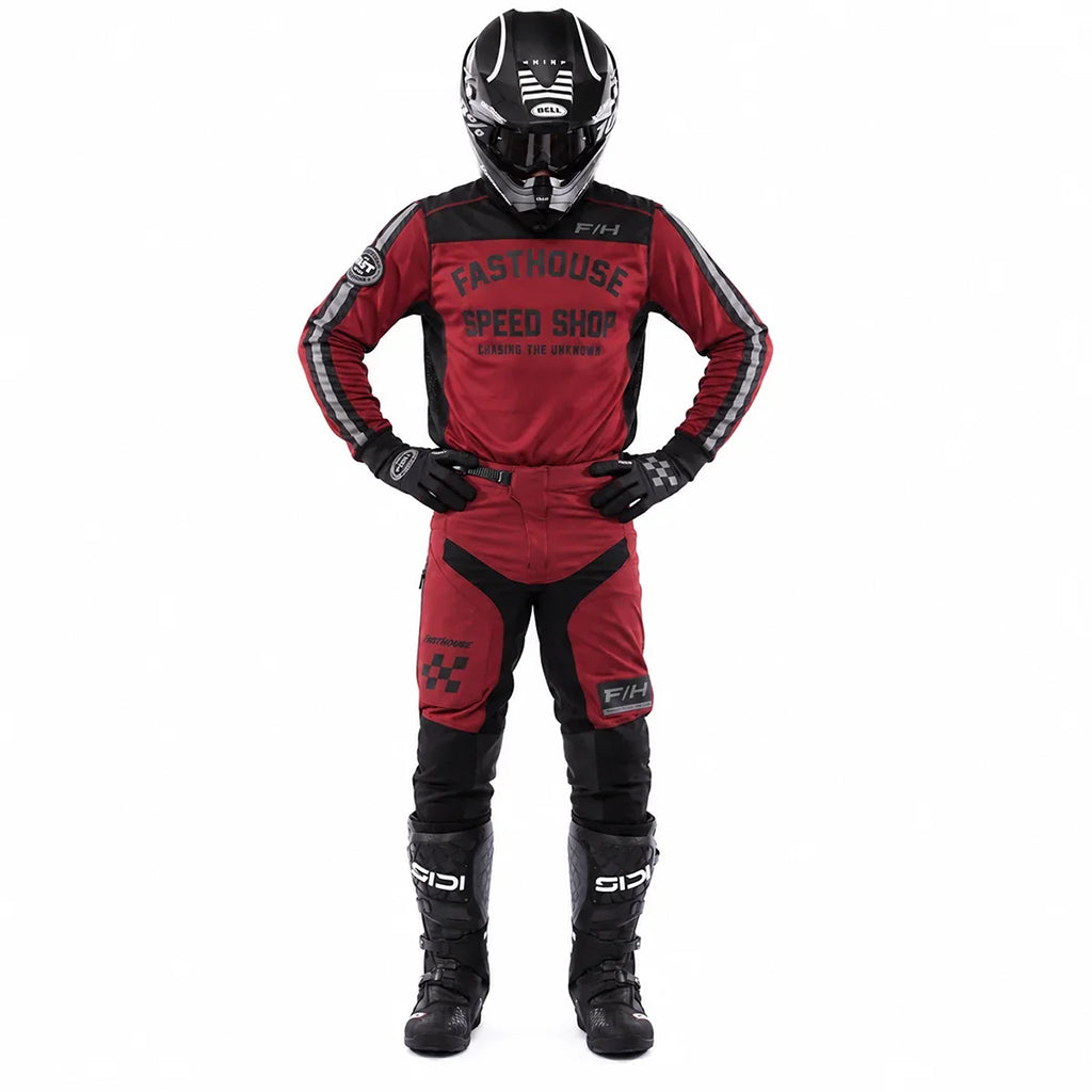 Fasthouse - Sanguaro Petrol Cardinal MX Combo