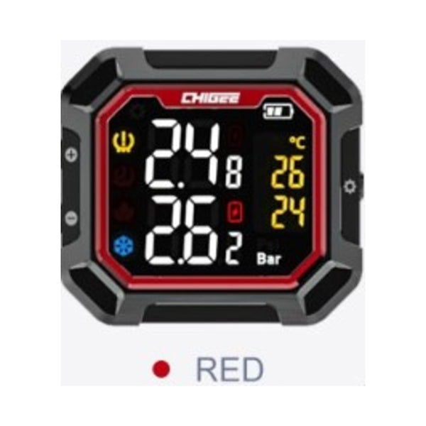 Chigee - Red G3 Tire Pressure Monitoring System - Tube Type