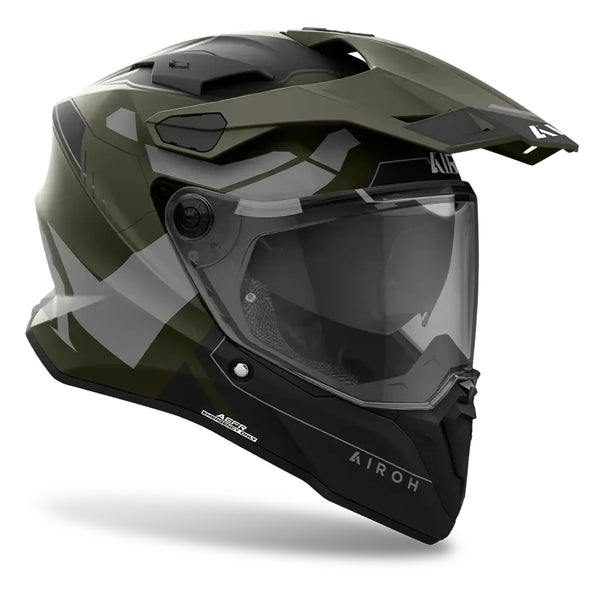 Airoh - Commander 2 Reveal Military Green Adventure Helmet