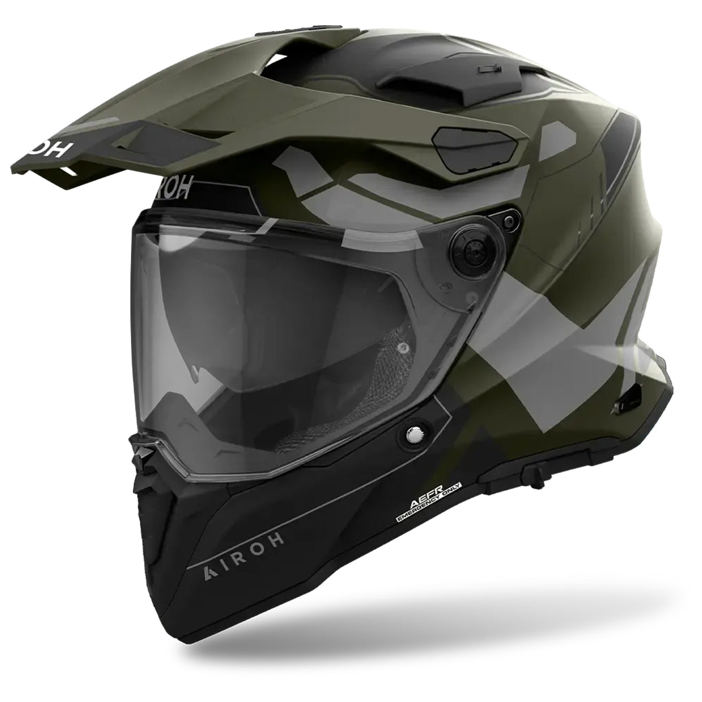 Airoh - Commander 2 Reveal Military Green Adventure Helmet
