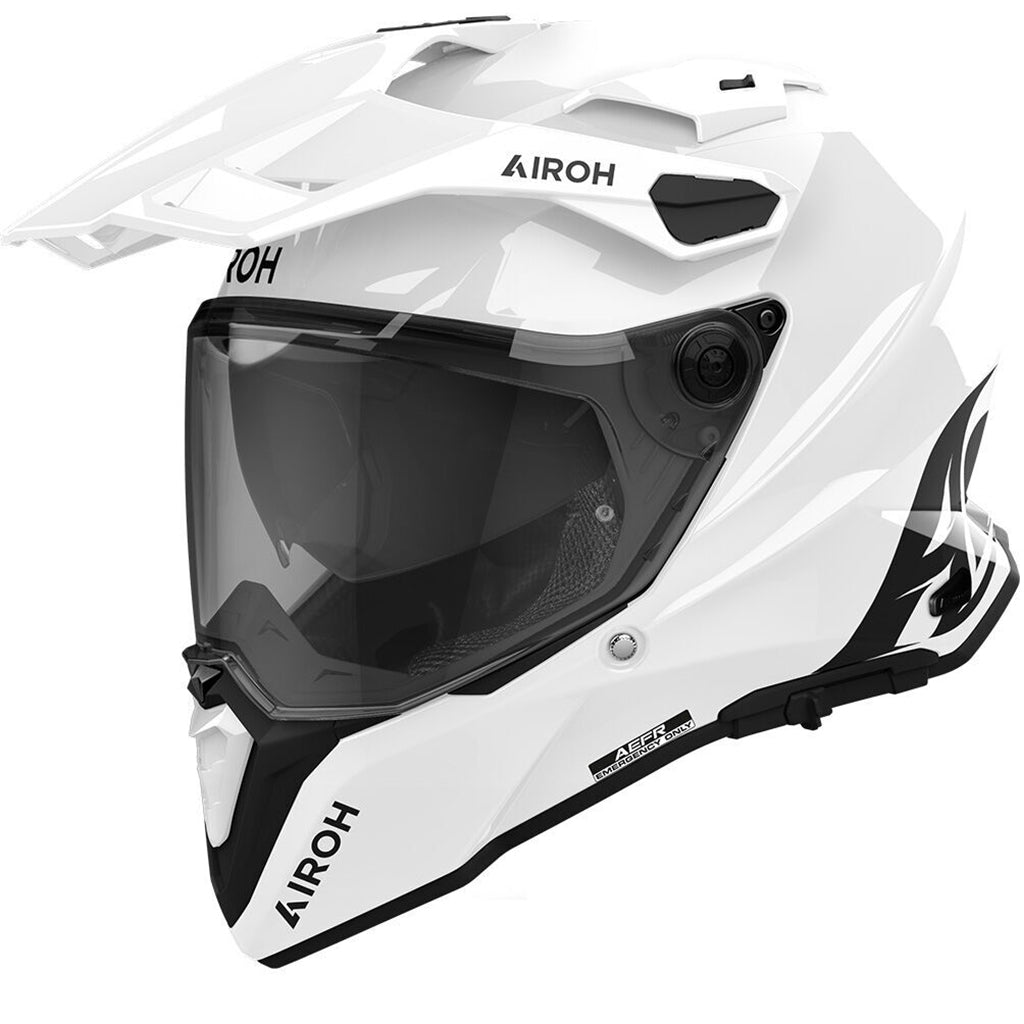 Airoh - Commander 2 Gloss White Adventure Helmet