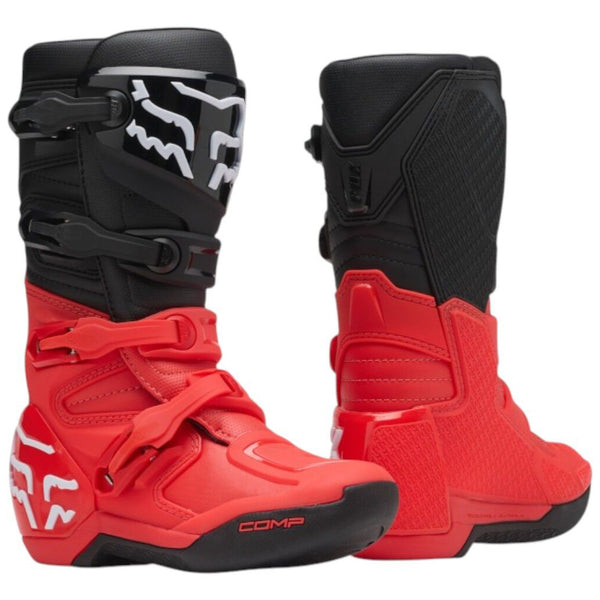 Fox - 2027 Youth Comp Red MX Boots