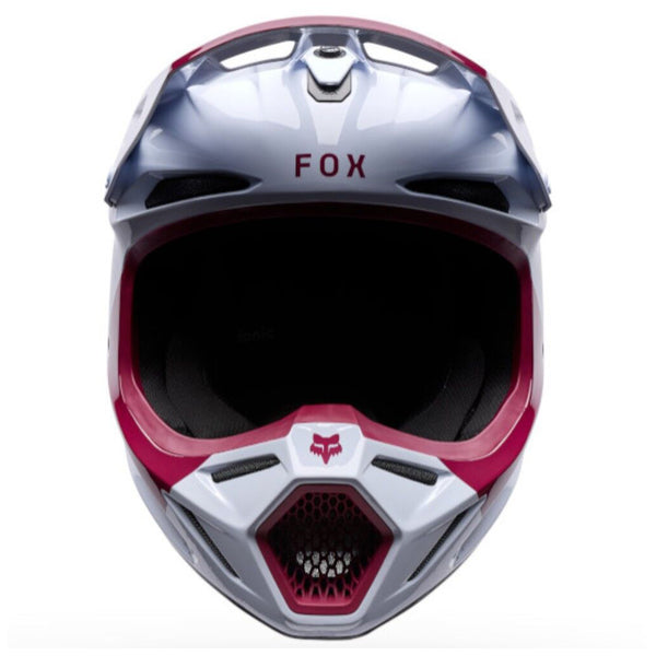 Fox - 2026 V3 Tine White/Red Helmet