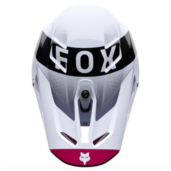 Fox - 2026 V3 Tine White/Red Helmet