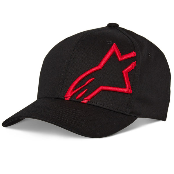 Alpinestars - Corp Shift 2 Curved Black/Red Hat