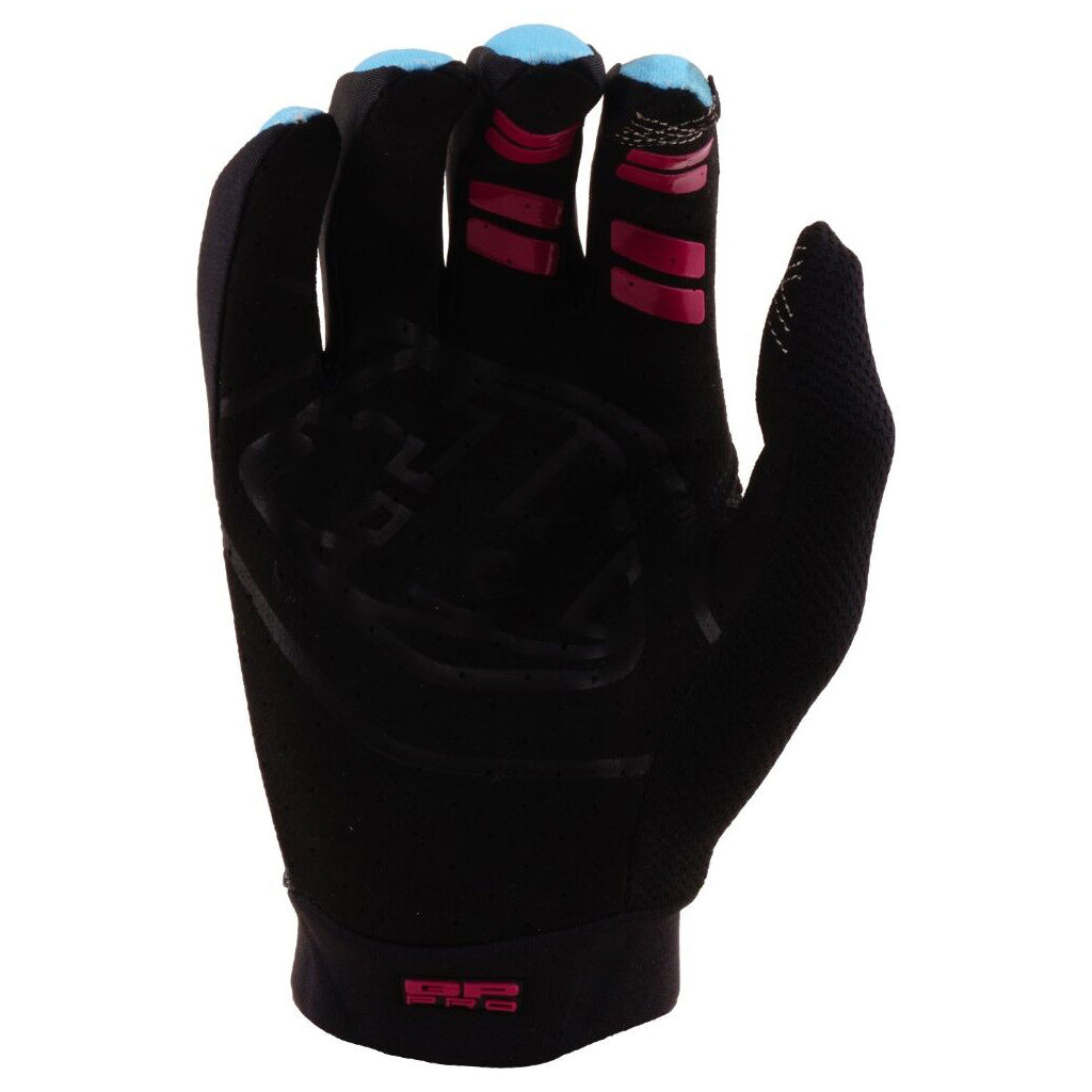 TLD - 2026 GP Pro Framework Black/Cyan Gloves