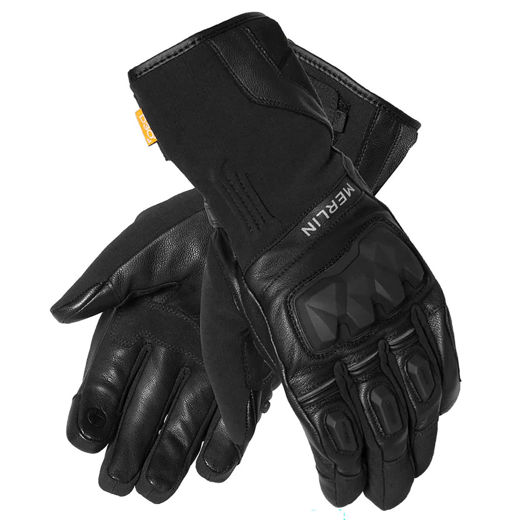 Merlin - Rexx Hydro D3O Black Gloves