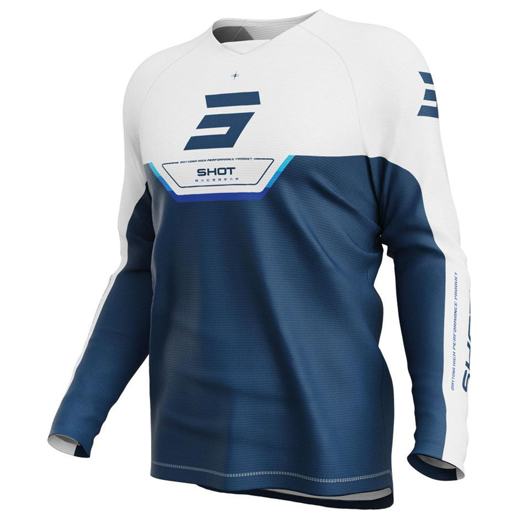 Shot - 2026 Kids Draw Daytona Blue MX Combo