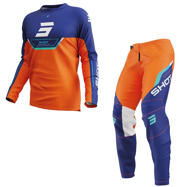 Shot - 2026 Devo Daytona Orange MX Combo