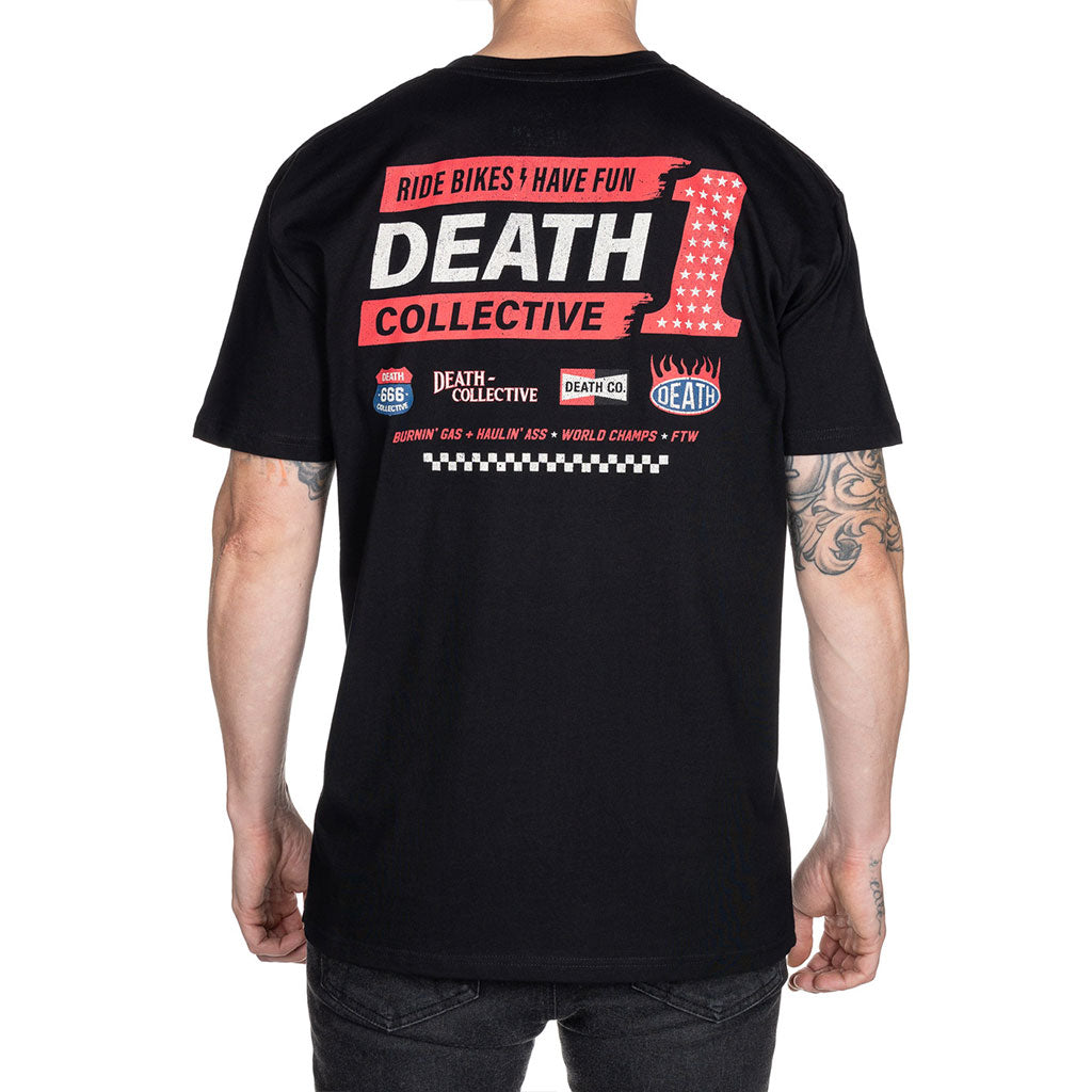 Death Collective - Black Horsepower Tee