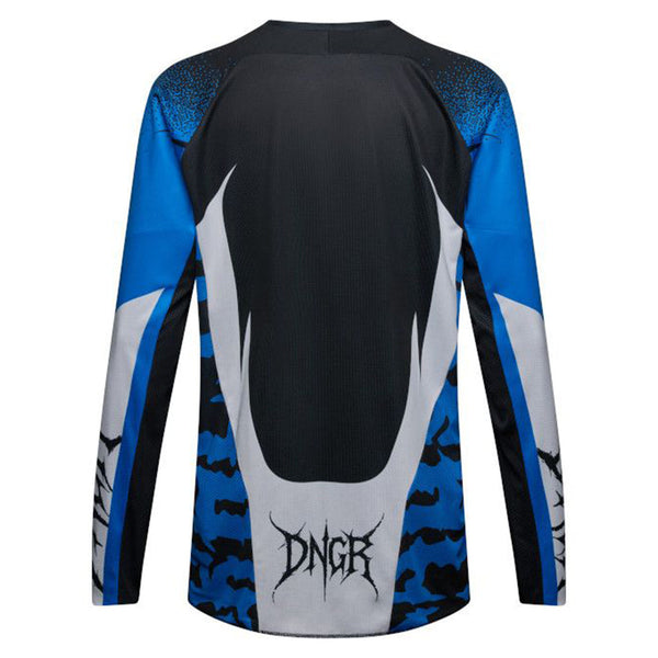 Fox - 2027 180 HD38 Black/Blue MX Combo