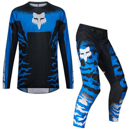 Fox - 2027 180 HD38 Black/Blue MX Combo