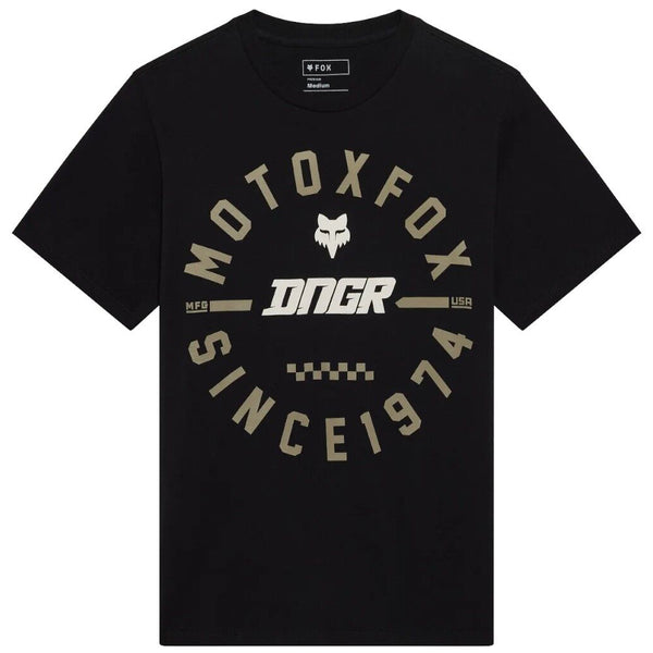 Fox - DNGR 195 Original Short Sleeve Black Tee