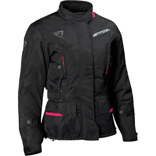 Difi - Shuttle Lady Aerotex Black/Pink Jacket
